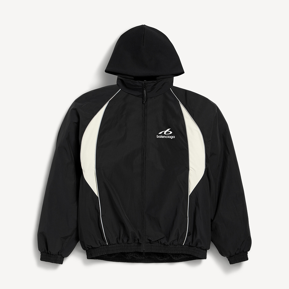 Balenciaga Clothing Balenciaga Bodies Hybrid Zip-up Outerwear Hoodie #378306 | Nigo Office