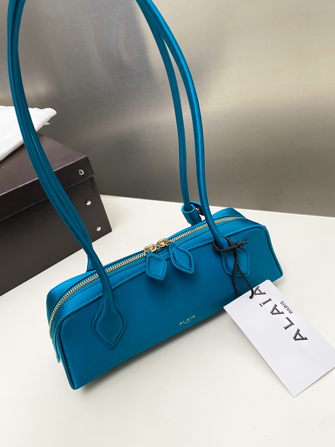 [TOP] ALAIA LE TECKEL Bag  27*9*8 cm - Blue - 711 Luxury