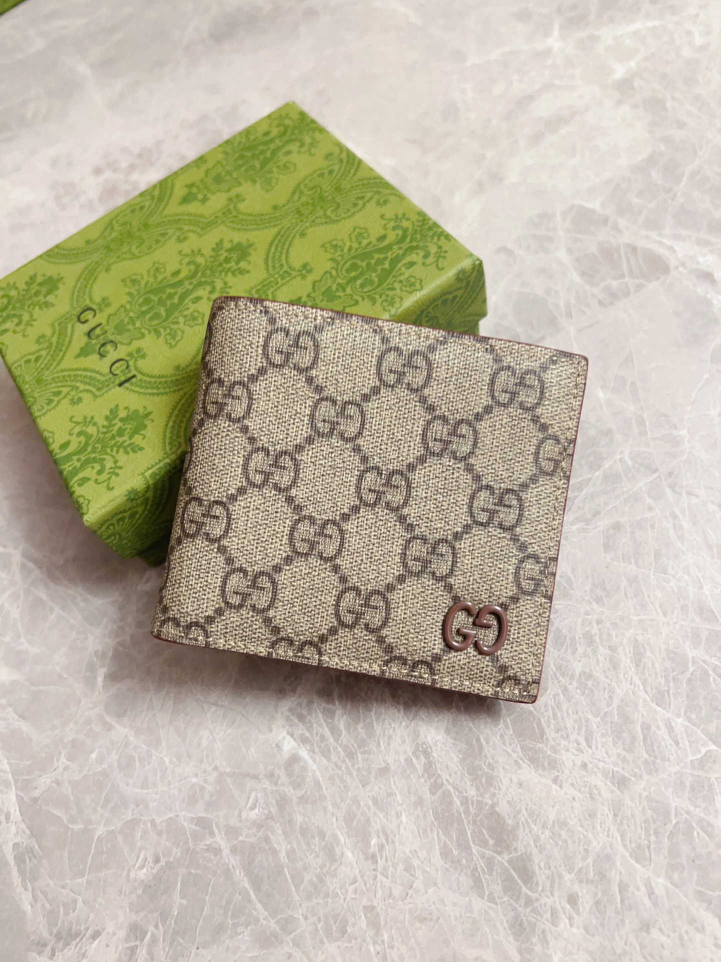 [TOP] GUCCI Wallet 11 x 9 cm - Brown - 711 Luxury