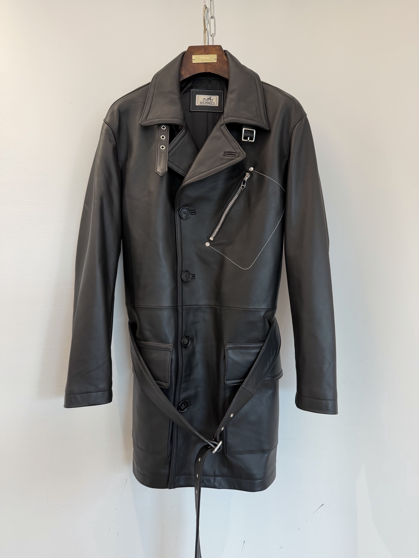 Designer Clothing Hermès Sheepskin Coat #395784 View 2 | Nigo Office
