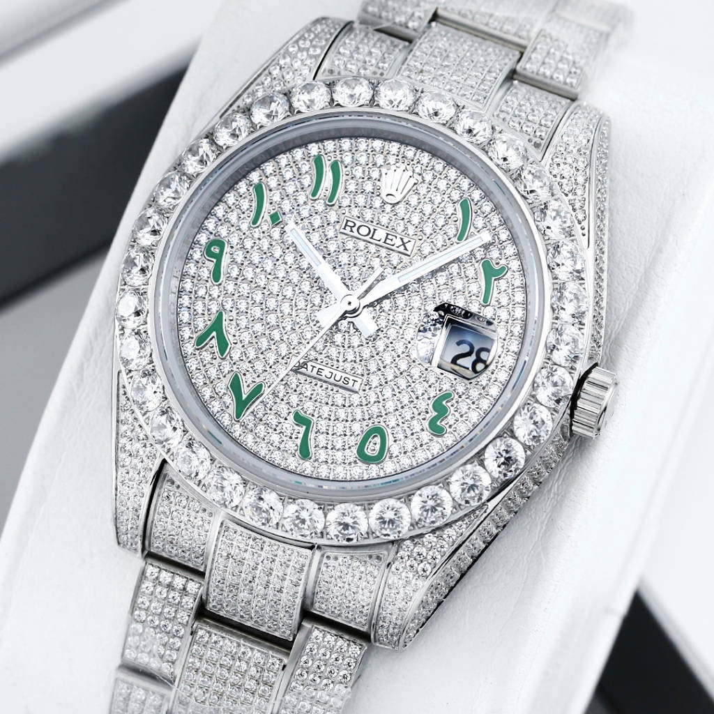 [TOP] ROLEX Men's Watch 41mm - Sliver