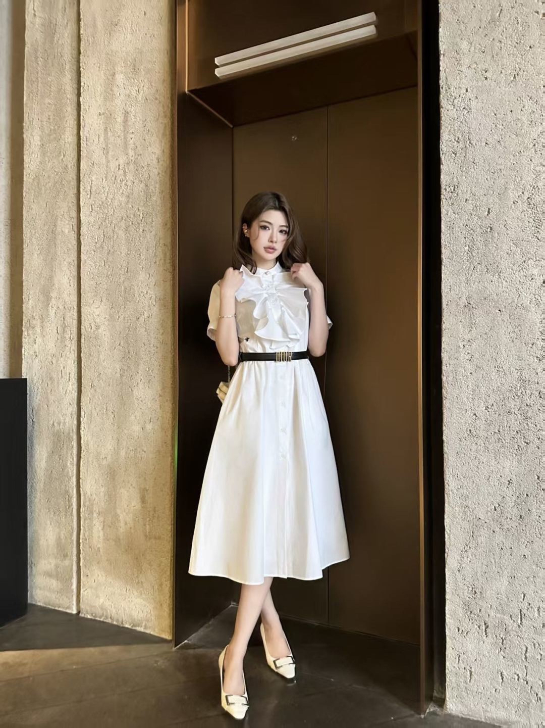 [TOP] Christian Dior  Dress - White