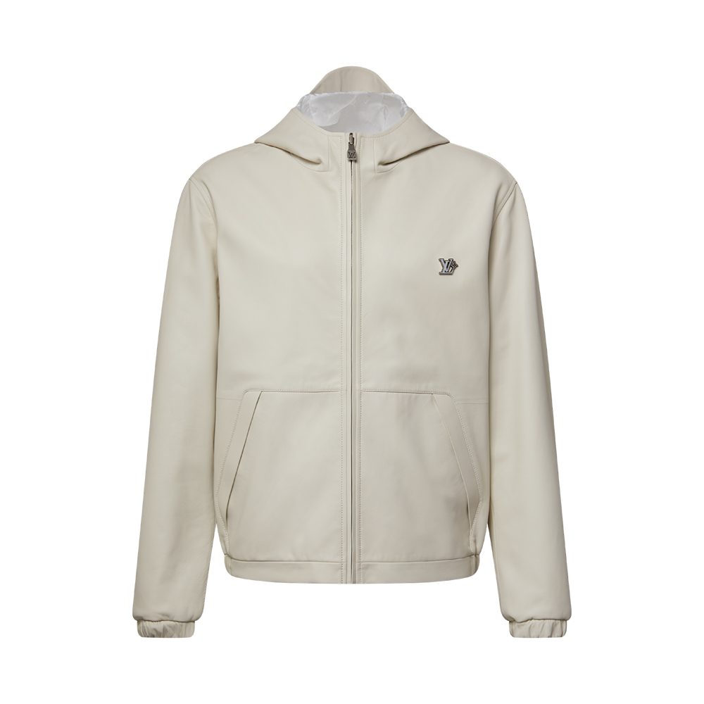 Louis Vuitton Accessory LOUIS VUITTON Reversible Leather Hooded Blouson #390721 | Nigo Office
