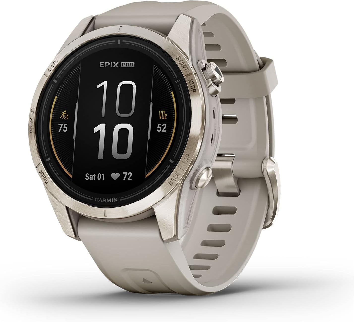 Garmin epix Pro (Gen 2) Sapphire Edition, 51mm, High Performance Smartwatch, Advanced Training Technology, Built-in Flashlight, Black