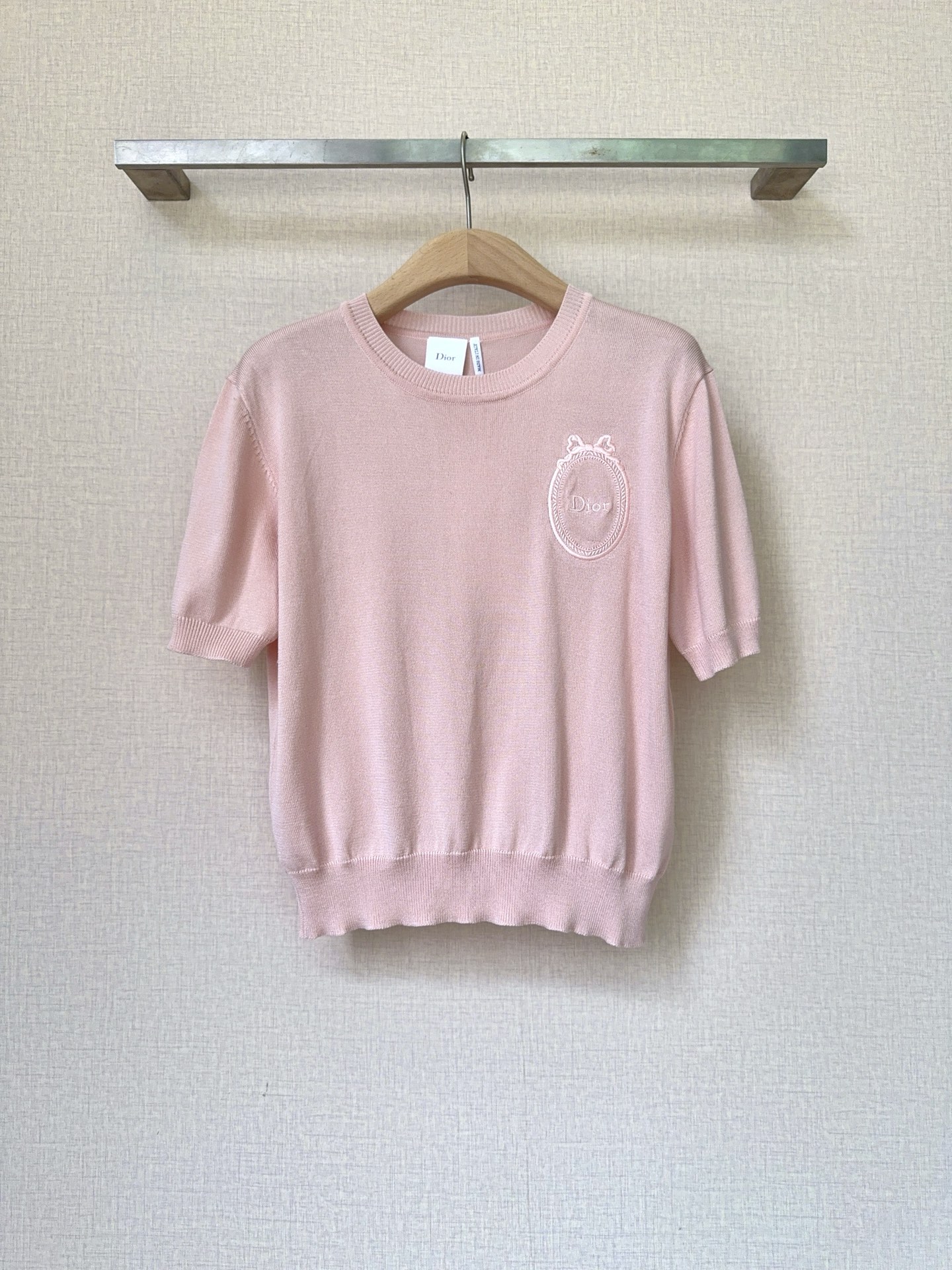 [TOP] Christian Dior Knit Top - Pink - 711 Luxury