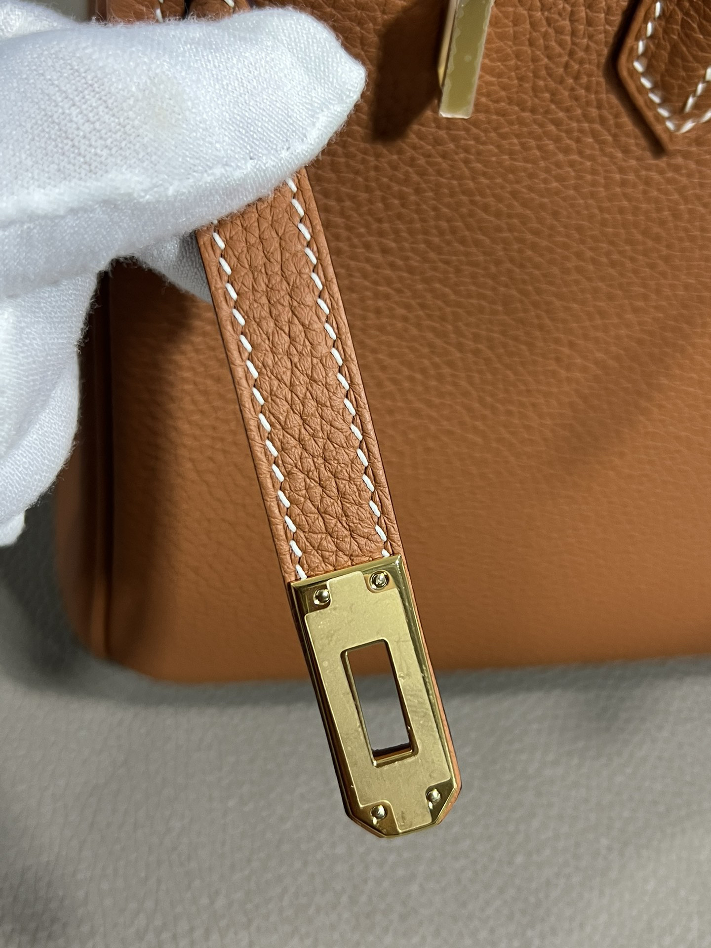 [TOP] HERMES Birkin Togo Leather 25cm - Gold & GHW