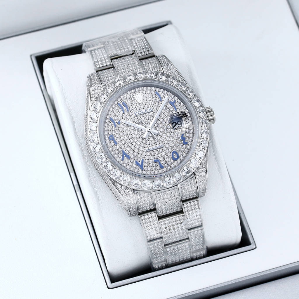 [TOP] ROLEX Men's Watch 41mm - Sliver