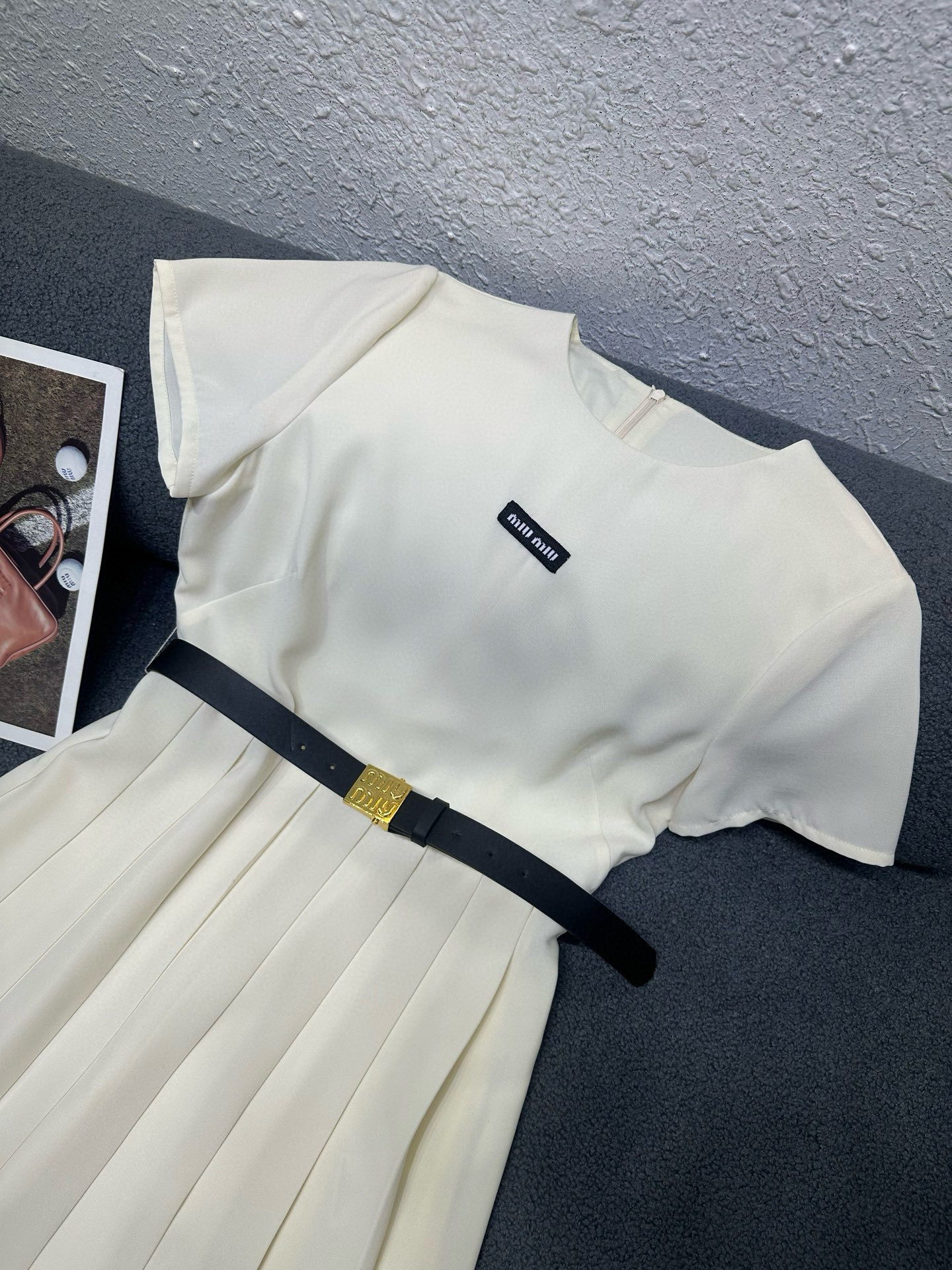 [TOP] Miu Miu Dress - White