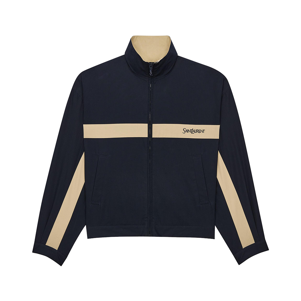 Saint Laurent beige Clothing SAINT LAURENT jacket in cotton in Beige #396544 View 2 | Nigo Office