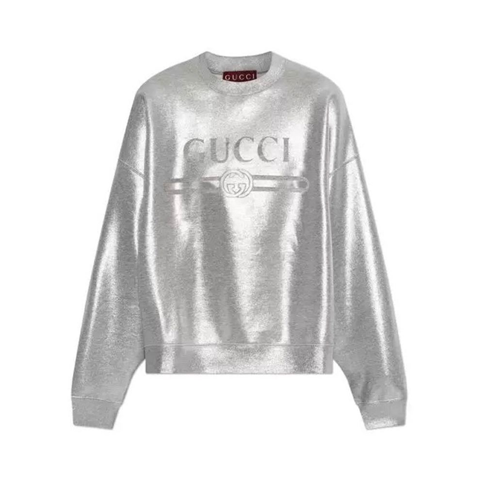 Gucci Laminated Logo Sweatshirt #378554