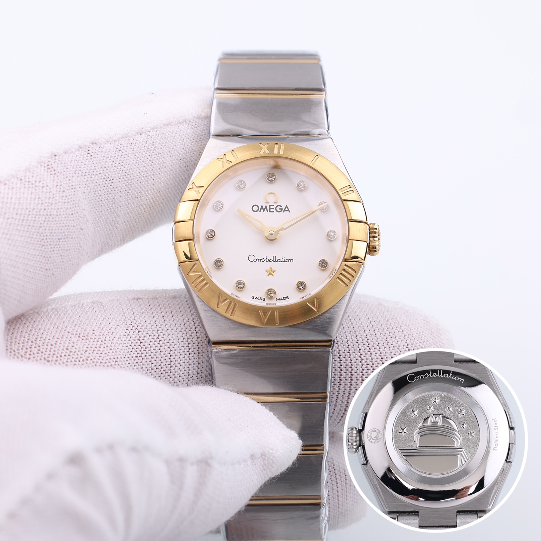 [TOP] OMEGA Watch 28mm - 6 Color