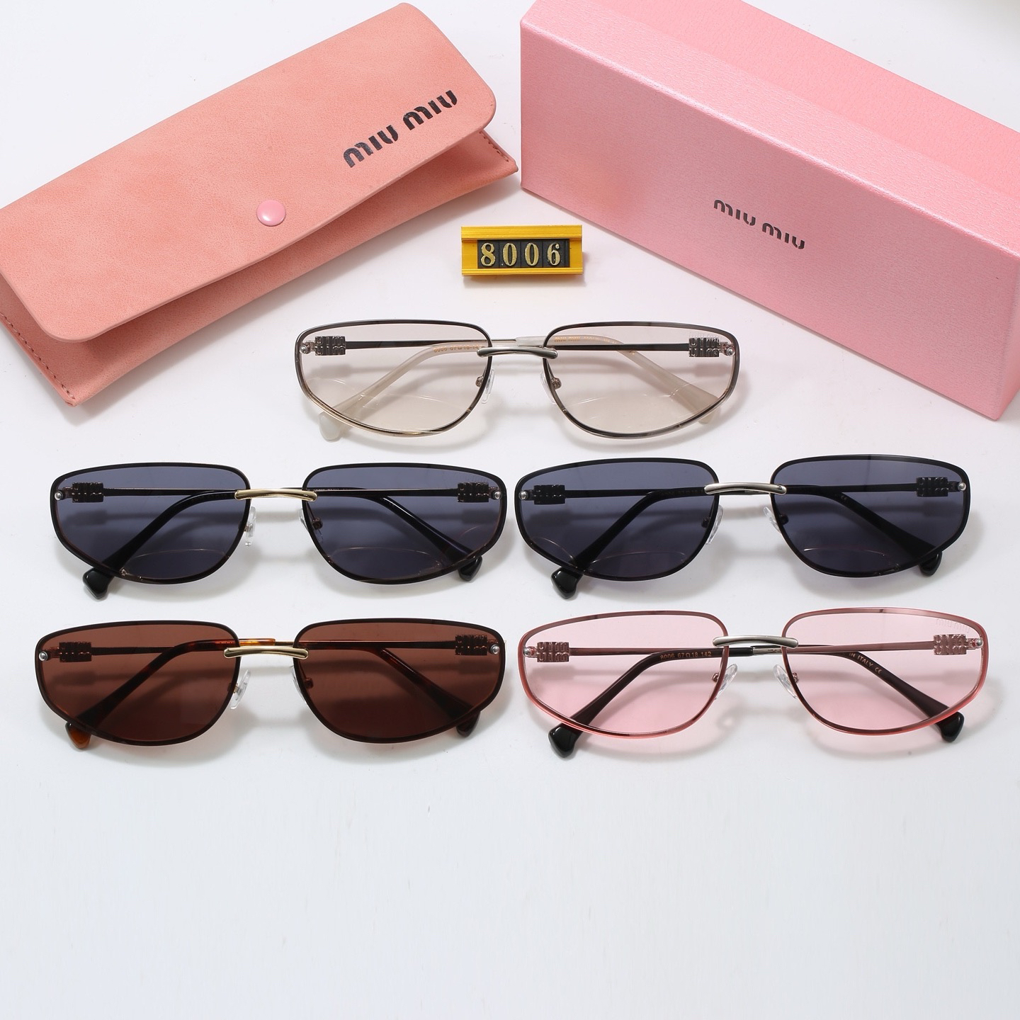 [TOP] Miu Miu Sunglasses - 5 Colors - 711 Luxury