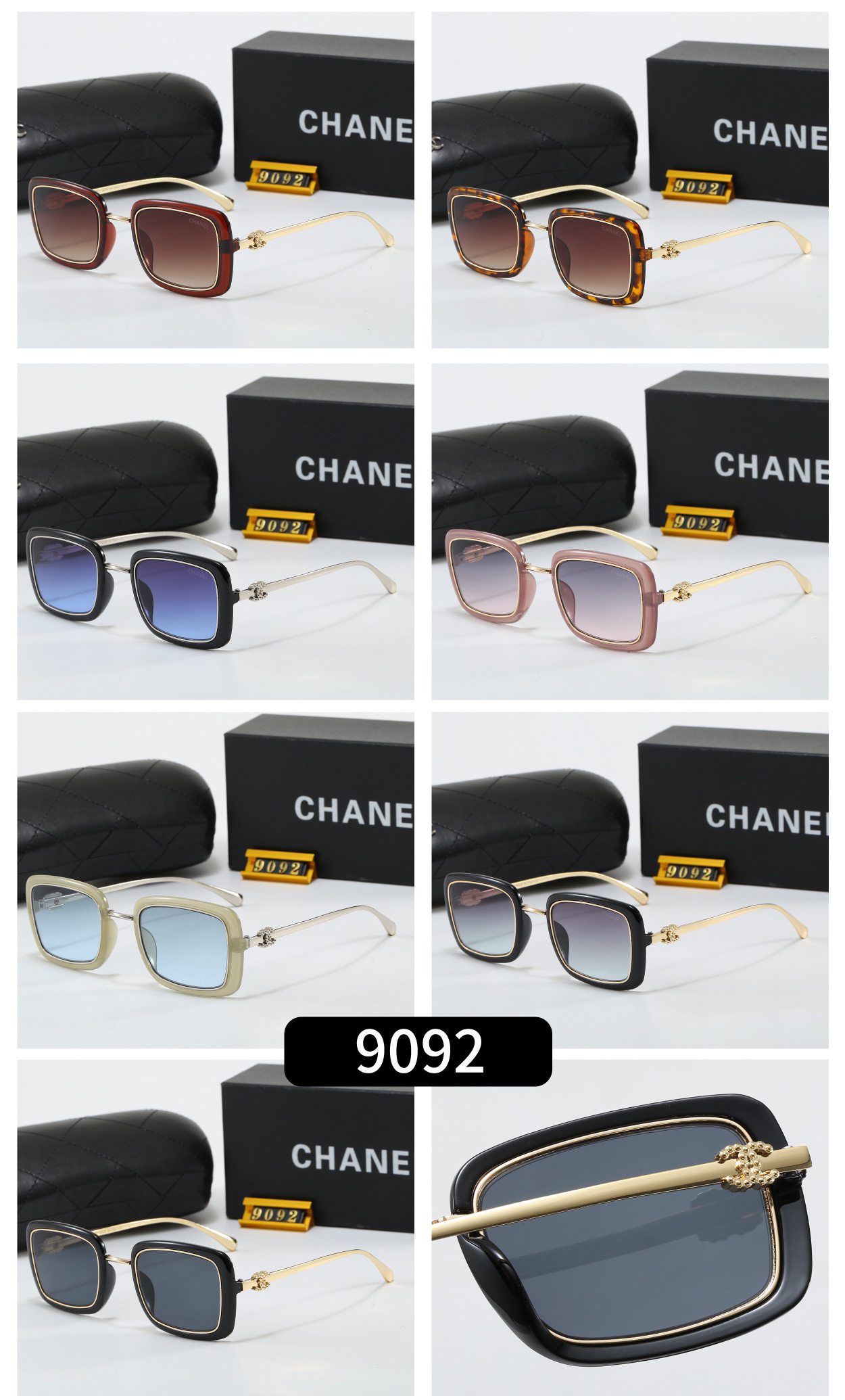 [TOP] CHANEL Sunglasses - 7 Colors - 711 Luxury