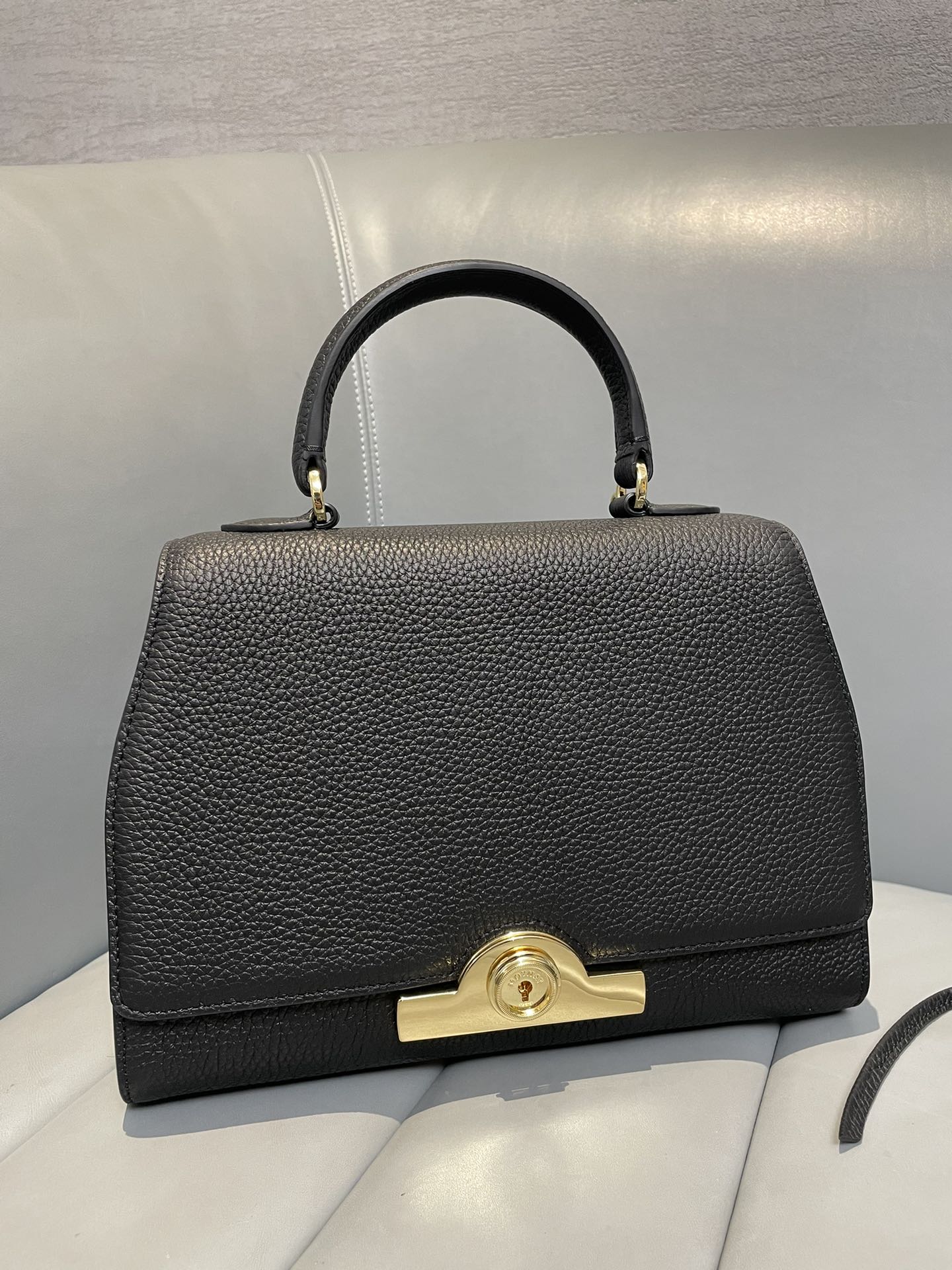 [TOP] MOYNAT RéJANE Bag Cowhide 26x10x18.5cm - Black - 711 Luxury