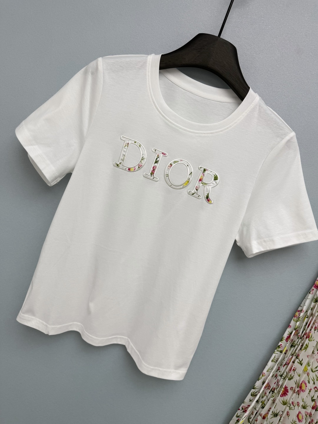 [TOP] Christian Dior  T-shirt + Dress Suit - White - 711 Luxury