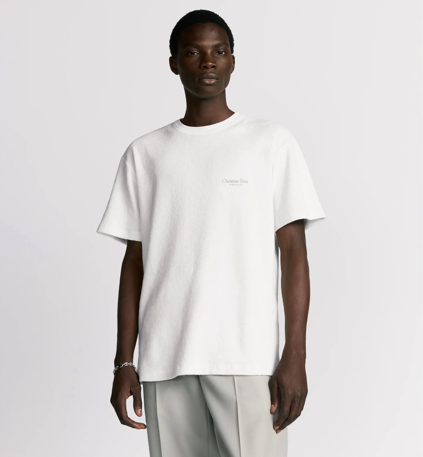 Dior Clothing Dior Homme Crewneck Short-Sleeved T-Shirt #394906 View 2 | Nigo Office
