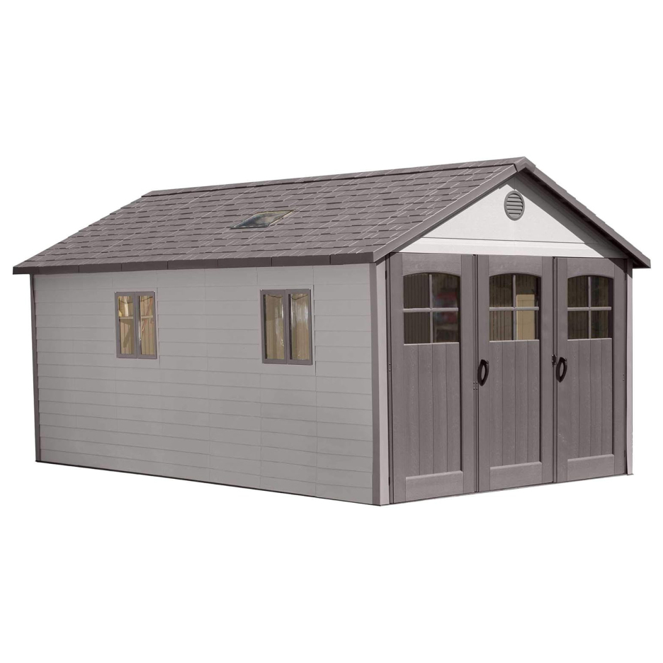 Lifespan 11 x 18.5 feet. Outdoor Storage Shed, 11 x 18.5, Desert Sand