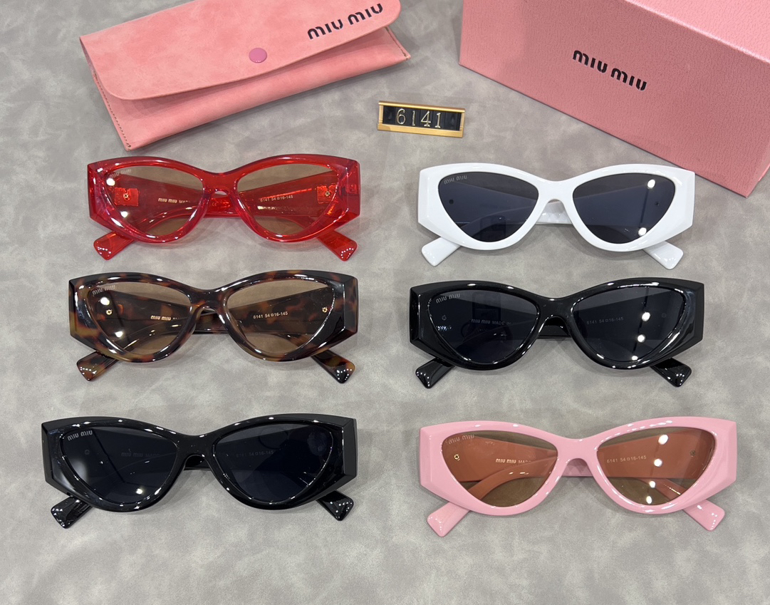 [TOP] Miu Miu Sunglasses - 6 Colors - 711 Luxury