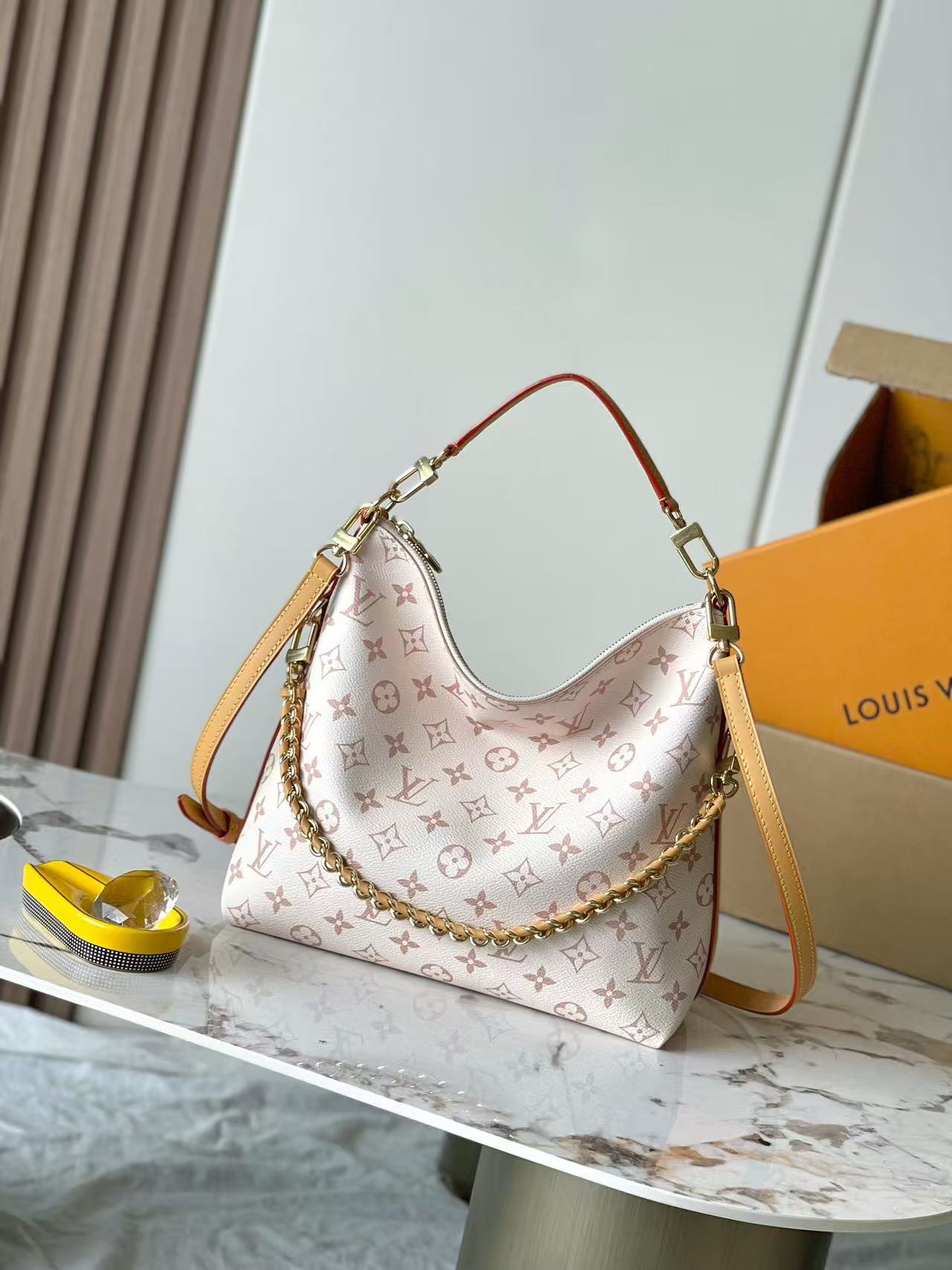 [TOP] Louis Vuitton LV Multipass Bag 30x26x10 cm - Beige - 711 Luxury