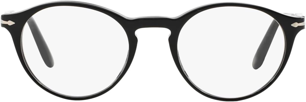 Persol Unisex Po3092v Round Prescription Eyewear Frames