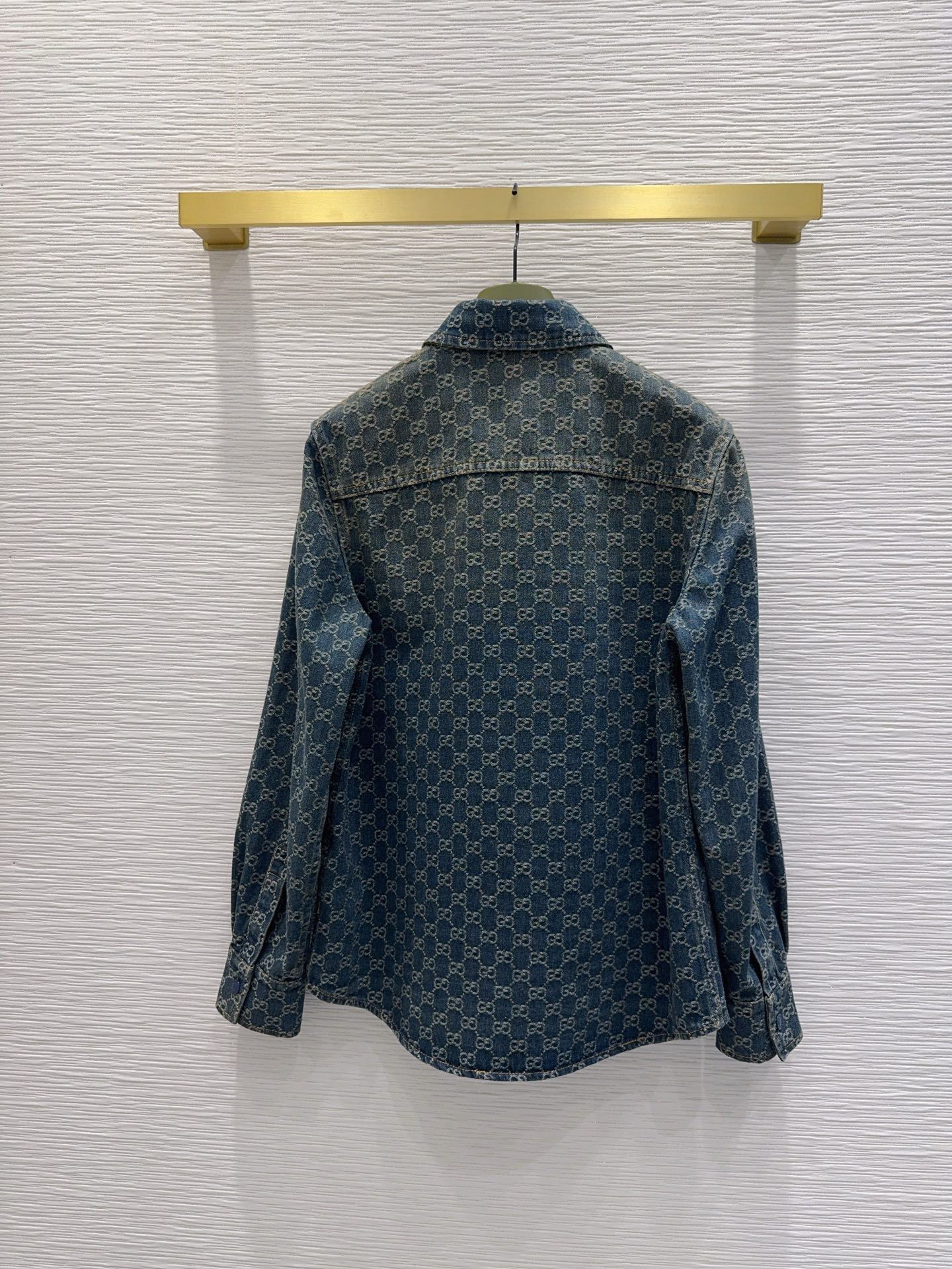 [TOP] GUCCI Denim Shirt - Blue