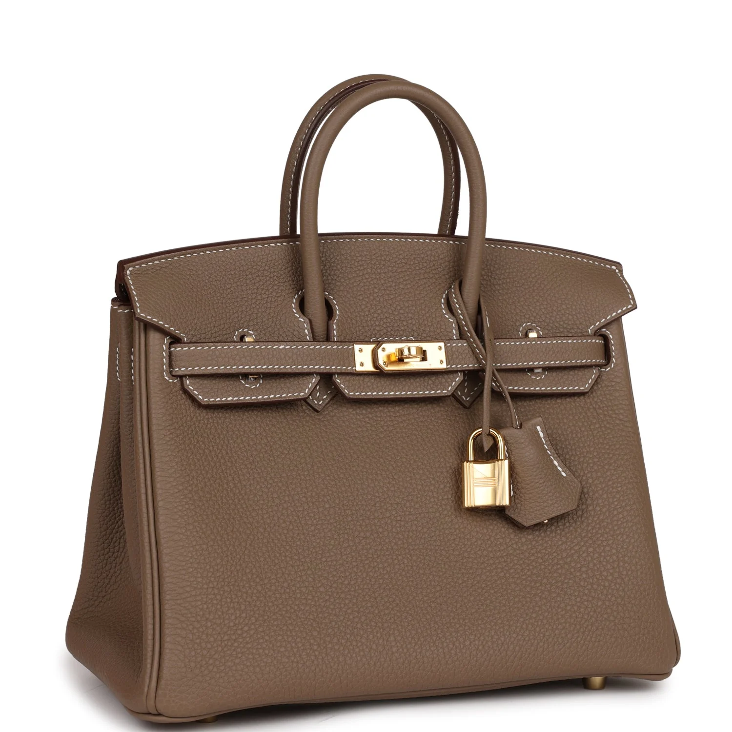 Hermes BirkinEtoupe Togo Gold Hardware