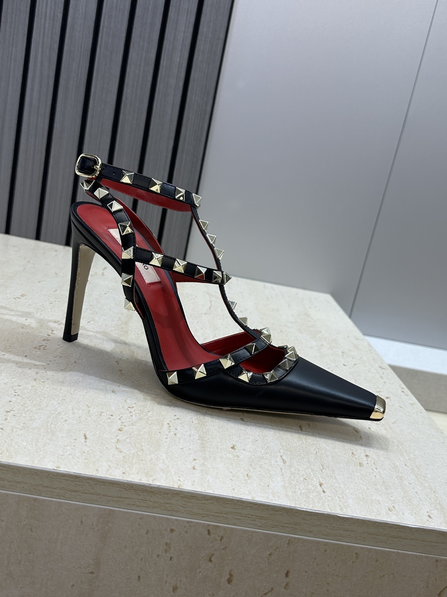 [TOP] VALENTINO High Heels Shoes  - Black - 711 Luxury