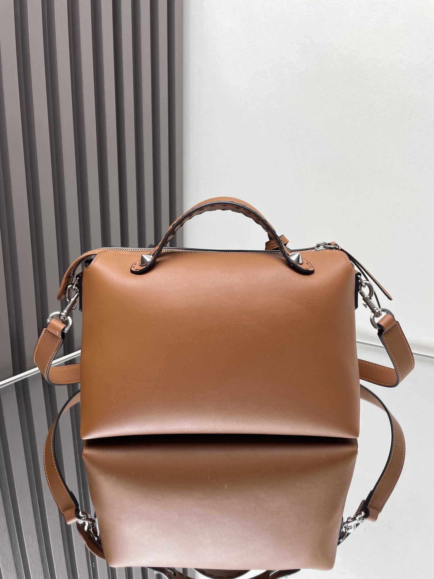 [TOP] FENDI FENDI By The Way Medium Bag 28cm - Brown - 711 Luxury