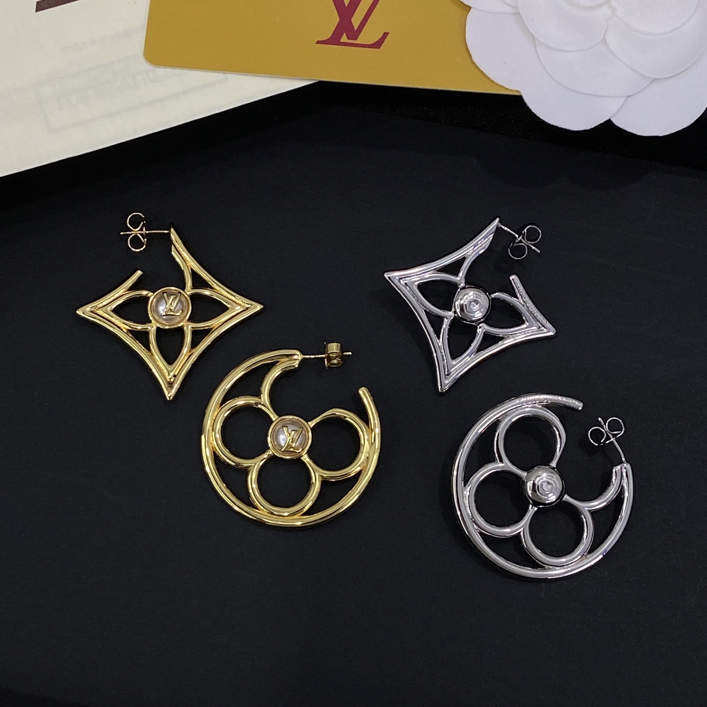 [TOP] Louis Vuitton LV Earrings - 2 Color - 711 Luxury