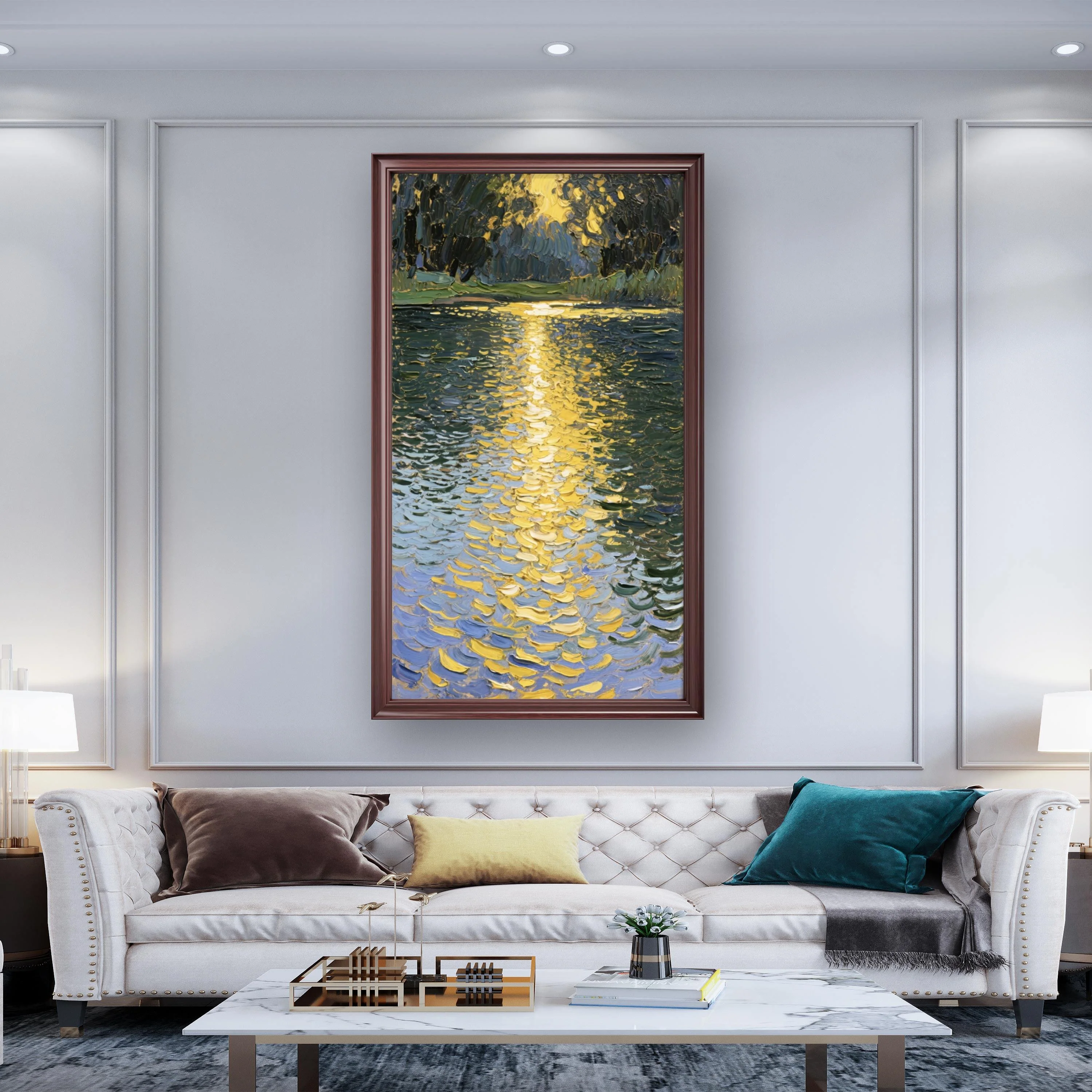 Spring Water Like Mirror