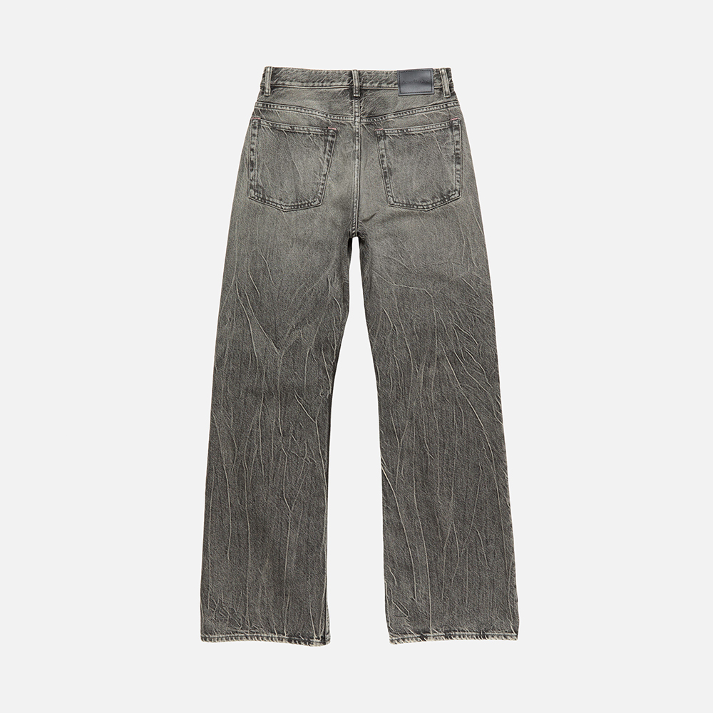 Acne Studios black Clothing Acne Studios Regular fit jeans Washed Black #394995 View 2 | Nigo Office
