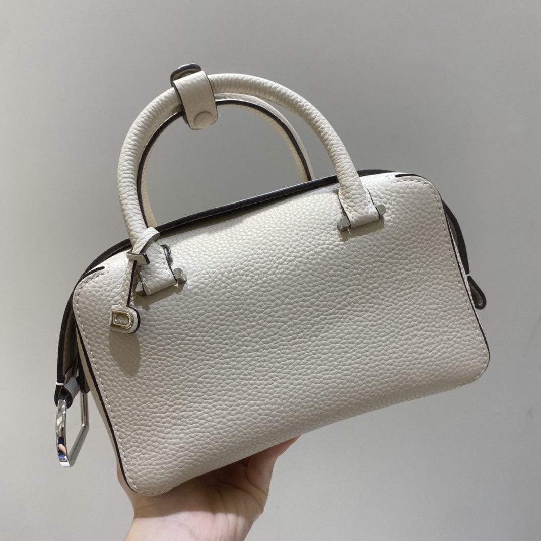 [TOP] Delvaux Cool Box Bag 22cm - Gray - 711 Luxury
