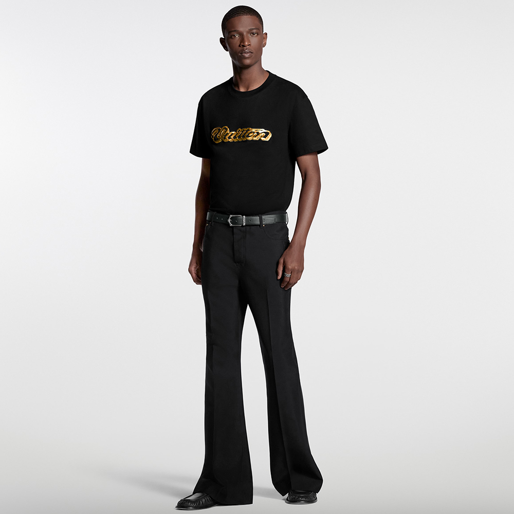 NIGO Louis Vuitton Embellished Signature T-Shirt #nigo376204