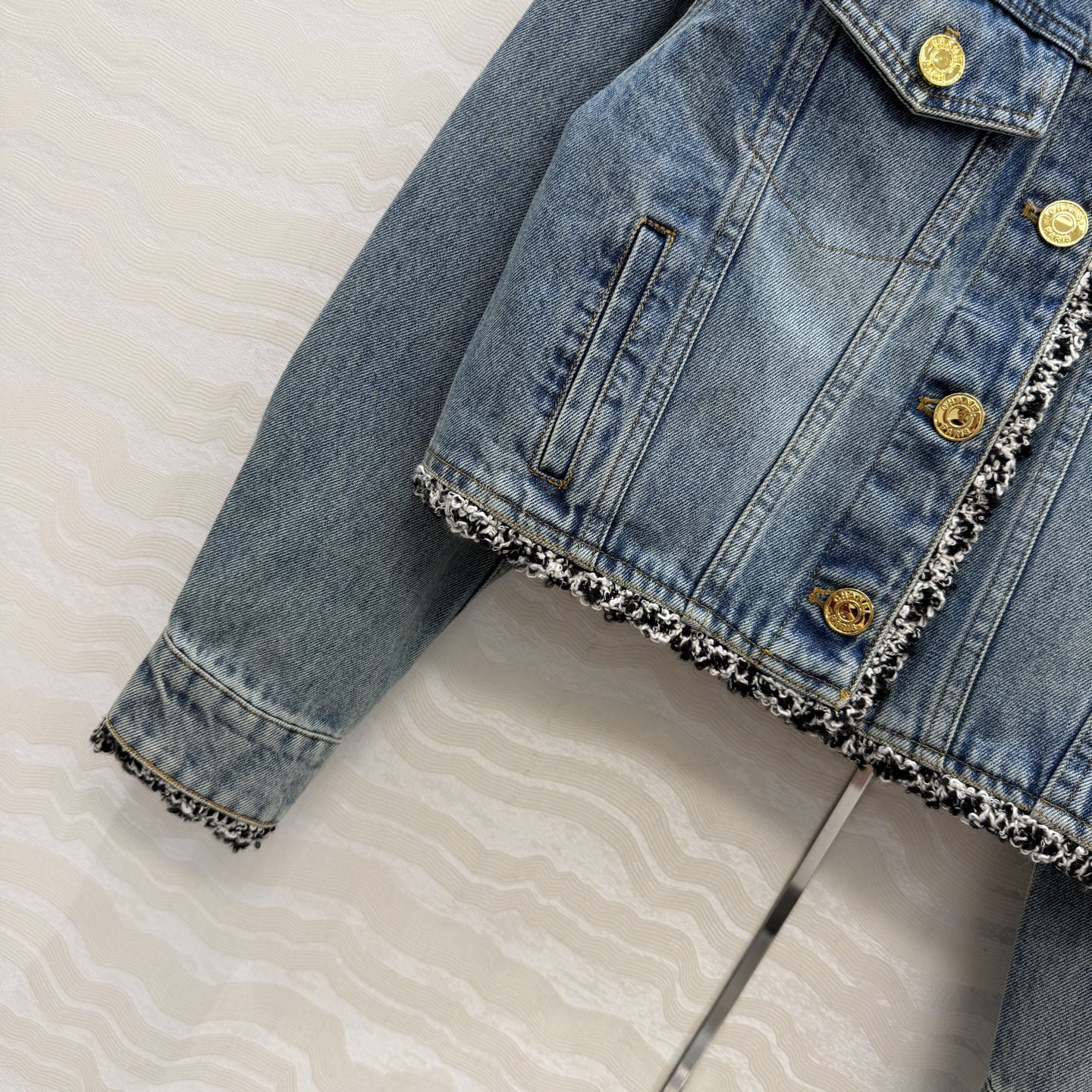 [TOP] CHANEL  Denim Jacket - Blue