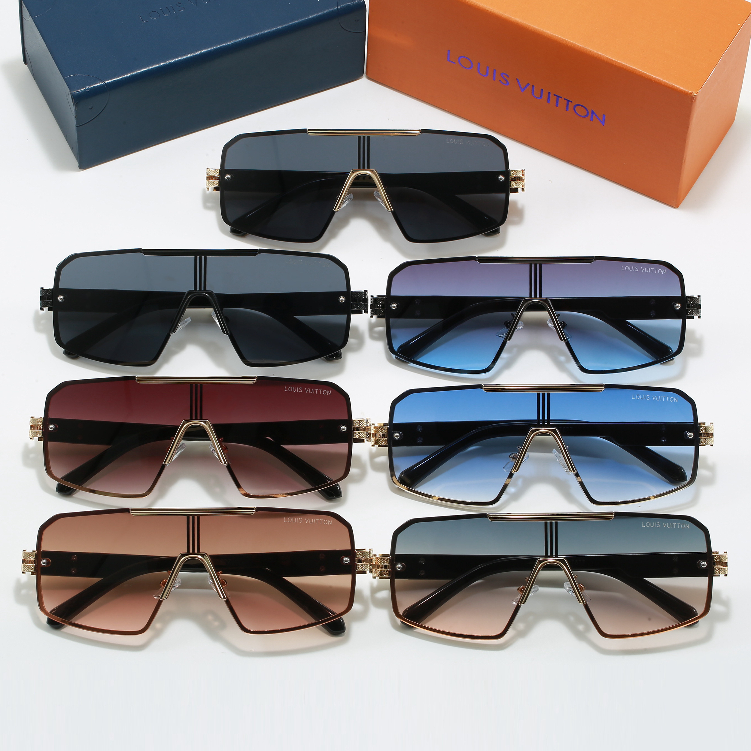 [TOP] Louis Vuitton LV Sunglasses - 7 Colors - 711 Luxury
