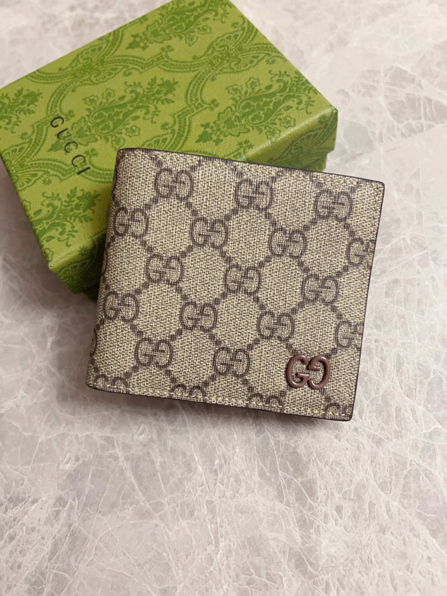 [TOP] GUCCI Wallet 11x 9cm - Brown - 711 Luxury