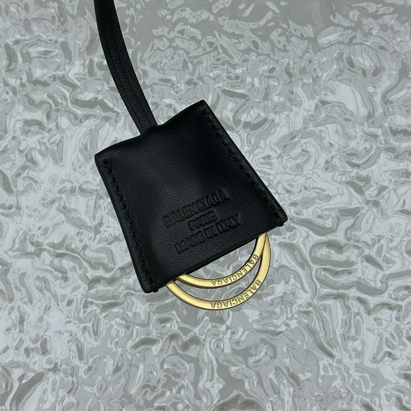 [TOP] BALENCIAGA Rodeo Bag 40x30x13cm - Black & GHW - 711 Luxury