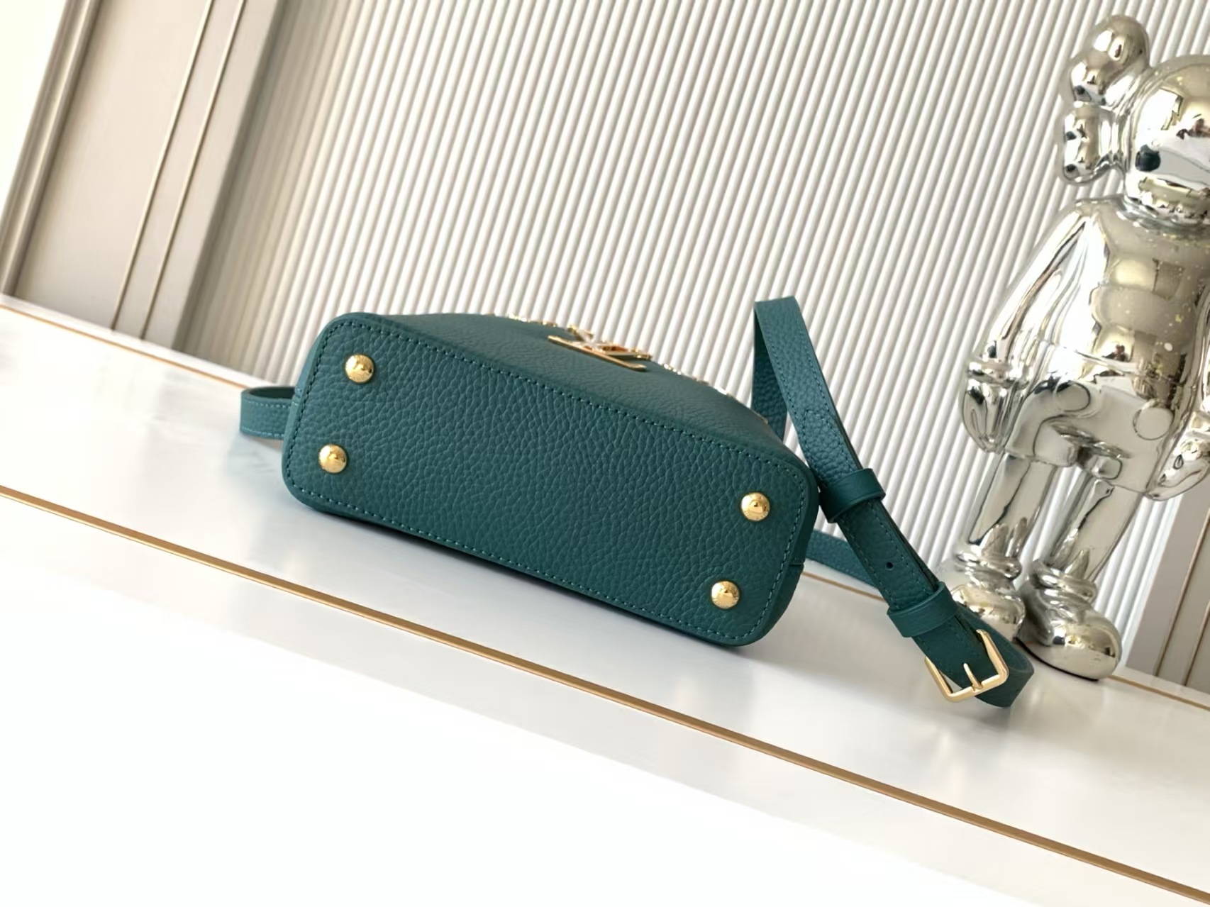 [TOP] Louis Vuitton LV Capucines Bag 21cm - Green