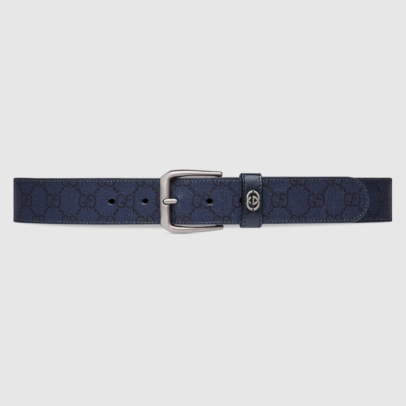 [TOP] GUCCI GG Belt 3.5cm - Black - 711 Luxury