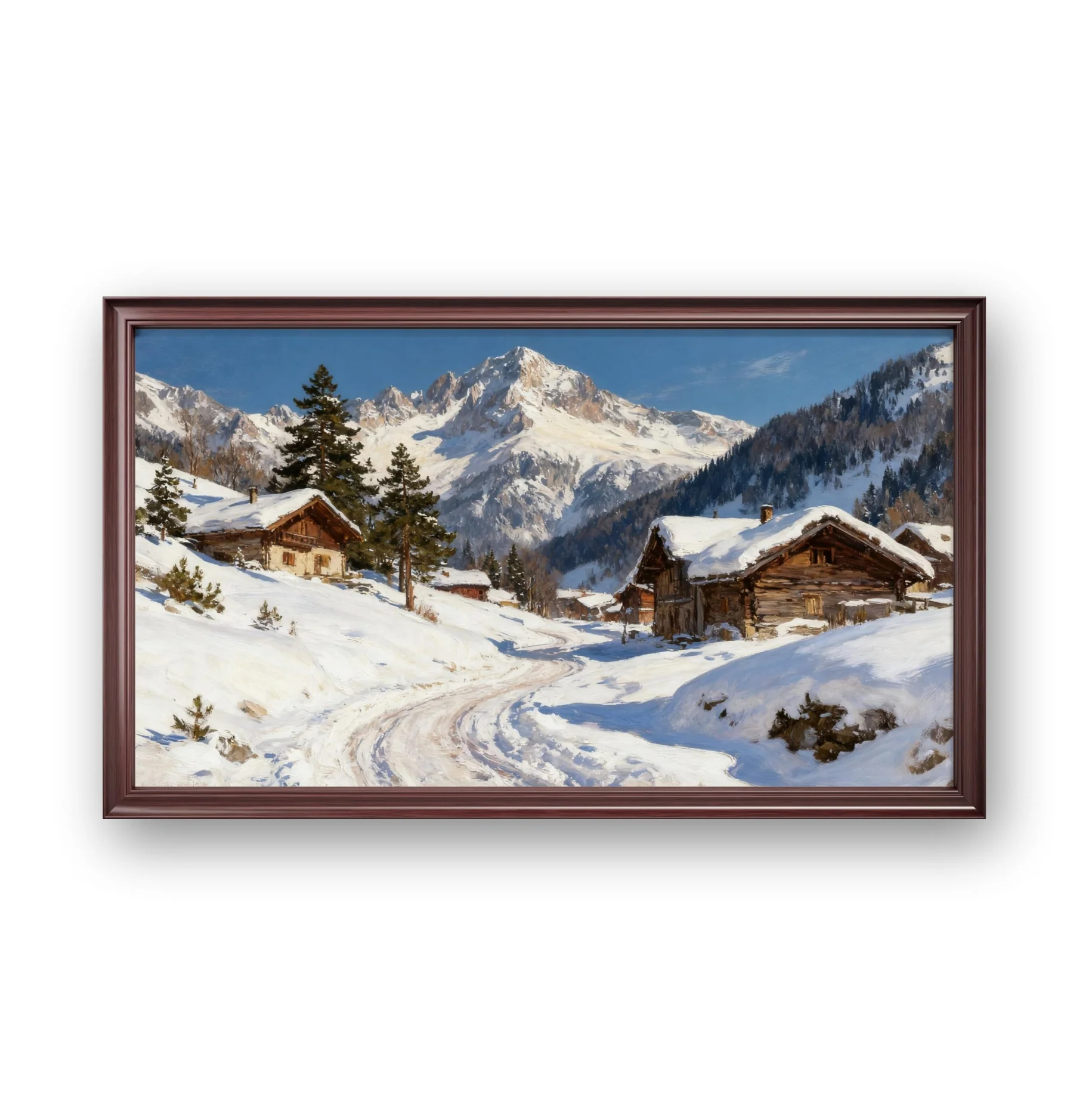 Snow-Covered Landscape