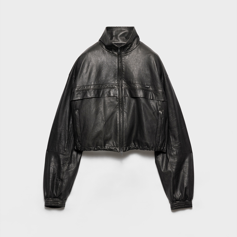 Prada black Clothing PRADA Black Nappa Leather Jacket #390581 | Nigo Office