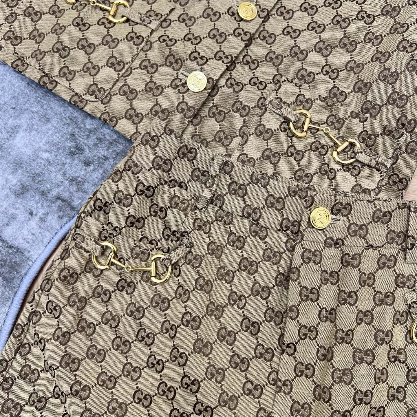 [TOP] GUCCI Suit - Brwon