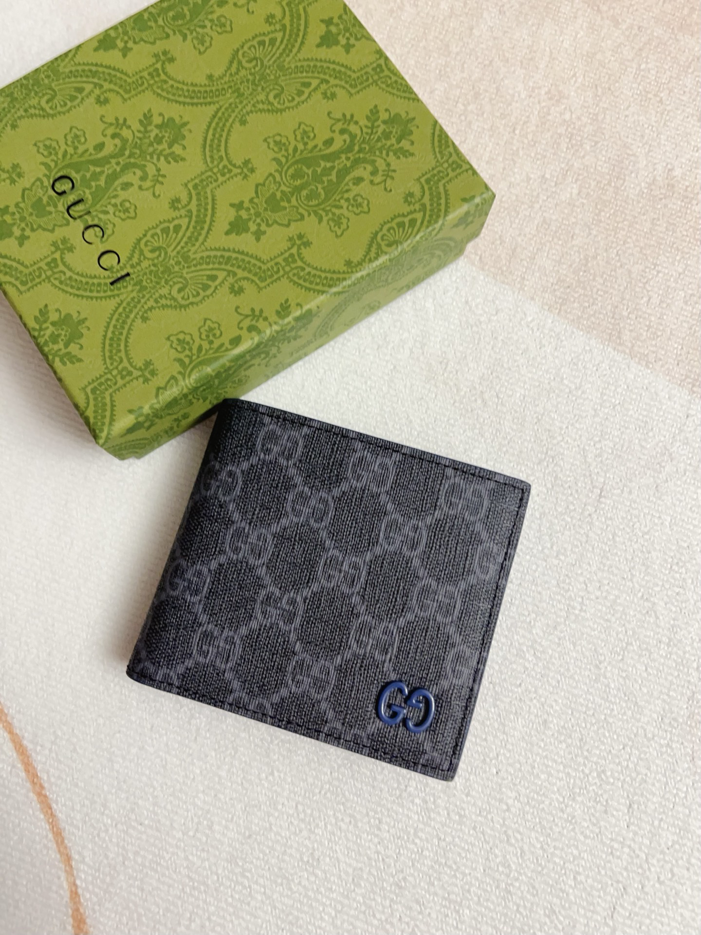[TOP] GUCCI Wallet 11x 9cm - Black - 711 Luxury