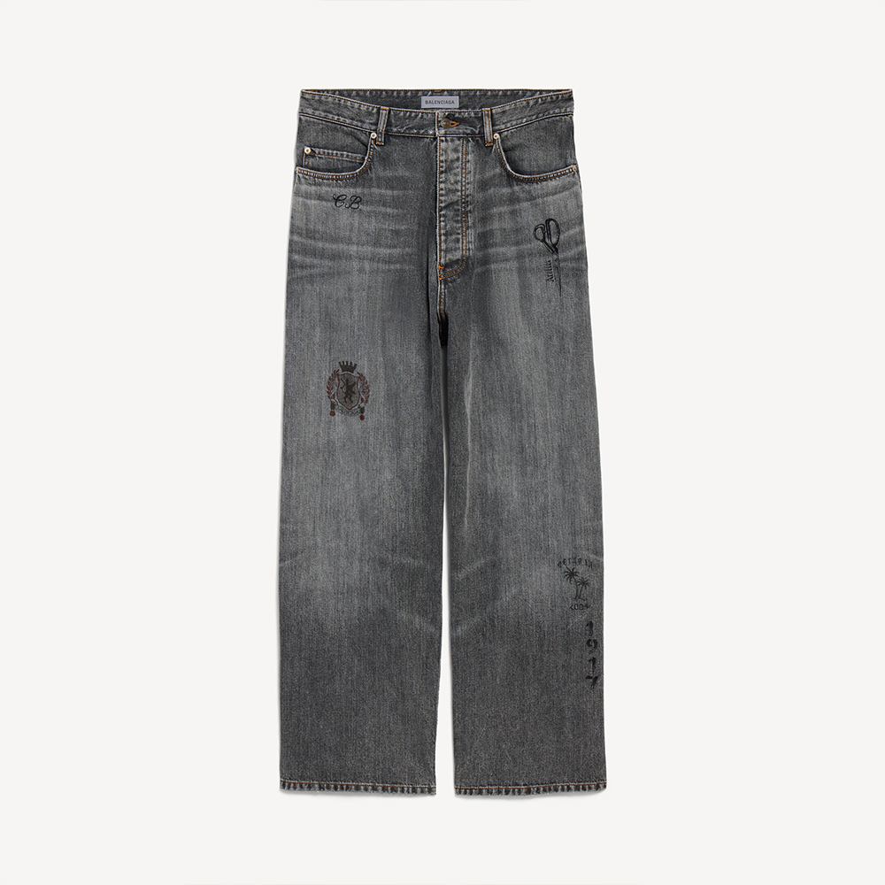 Balenciaga Bag Balenciaga Tattoo Baggy Pants #388767 | Nigo Office
