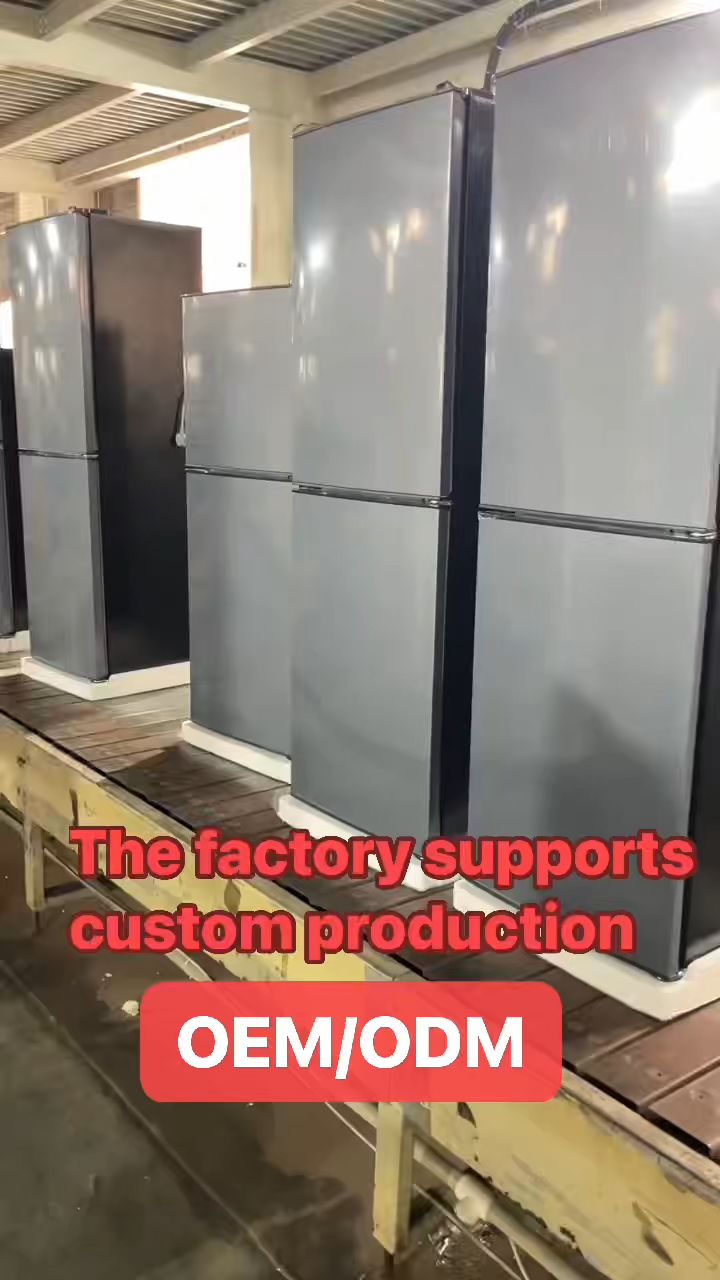 118L double-door refrigerator--0.3CBM