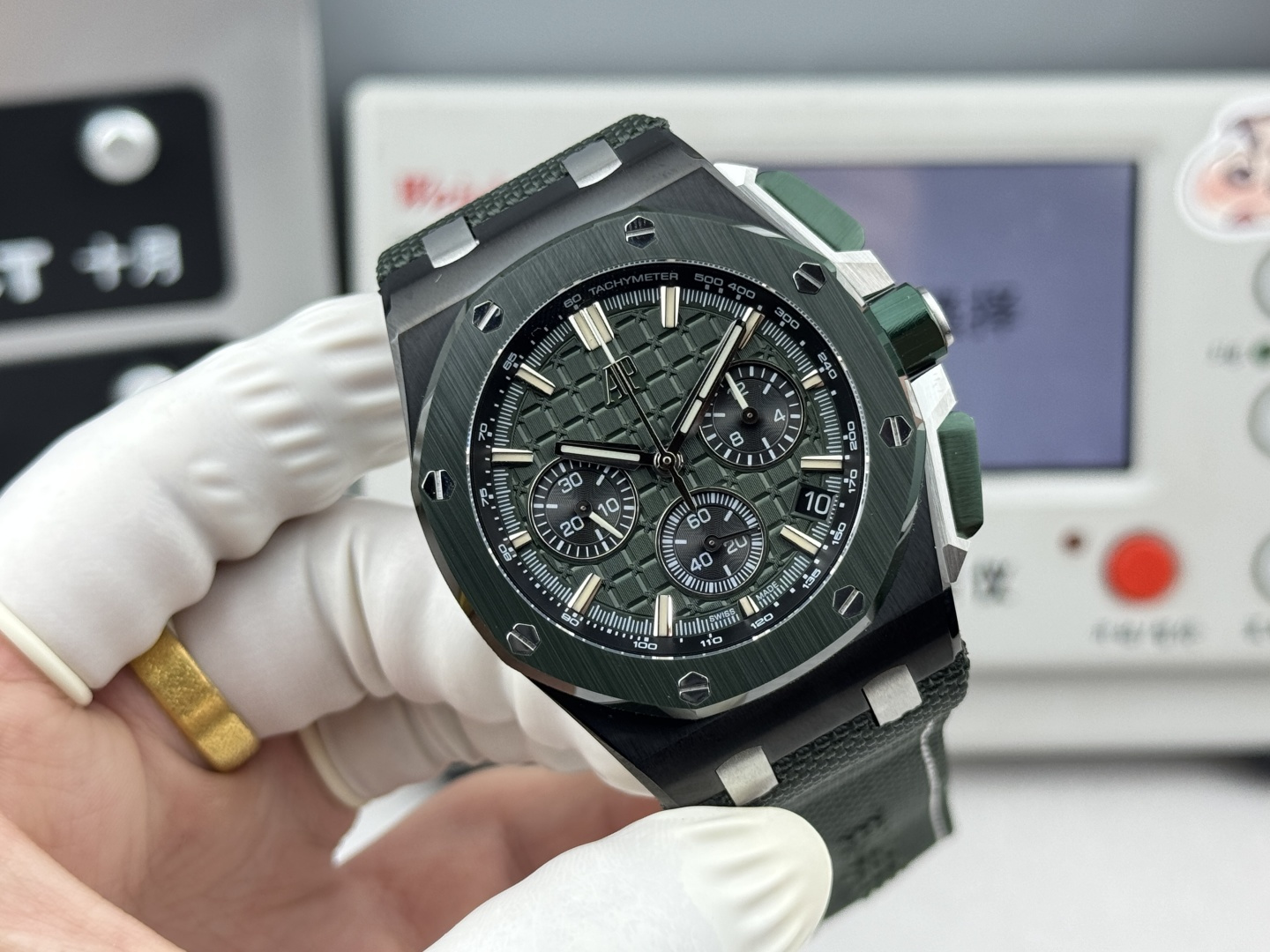 [TOP] Audemars Piguet Men's Watch 43 mm - Green - 711 Luxury