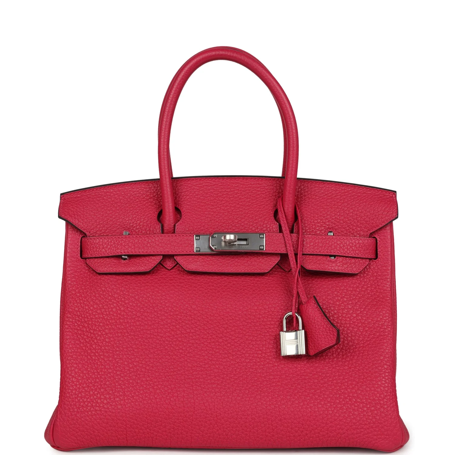 Hermes BirkinFramboise Togo Palladium Hardware