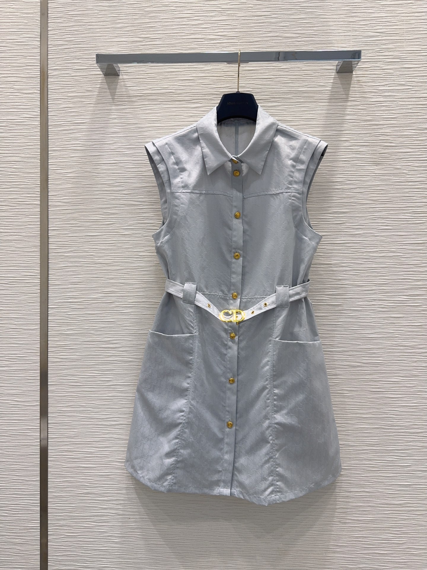 [TOP] Christian Dior  Dress - Light Blue - 711 Luxury