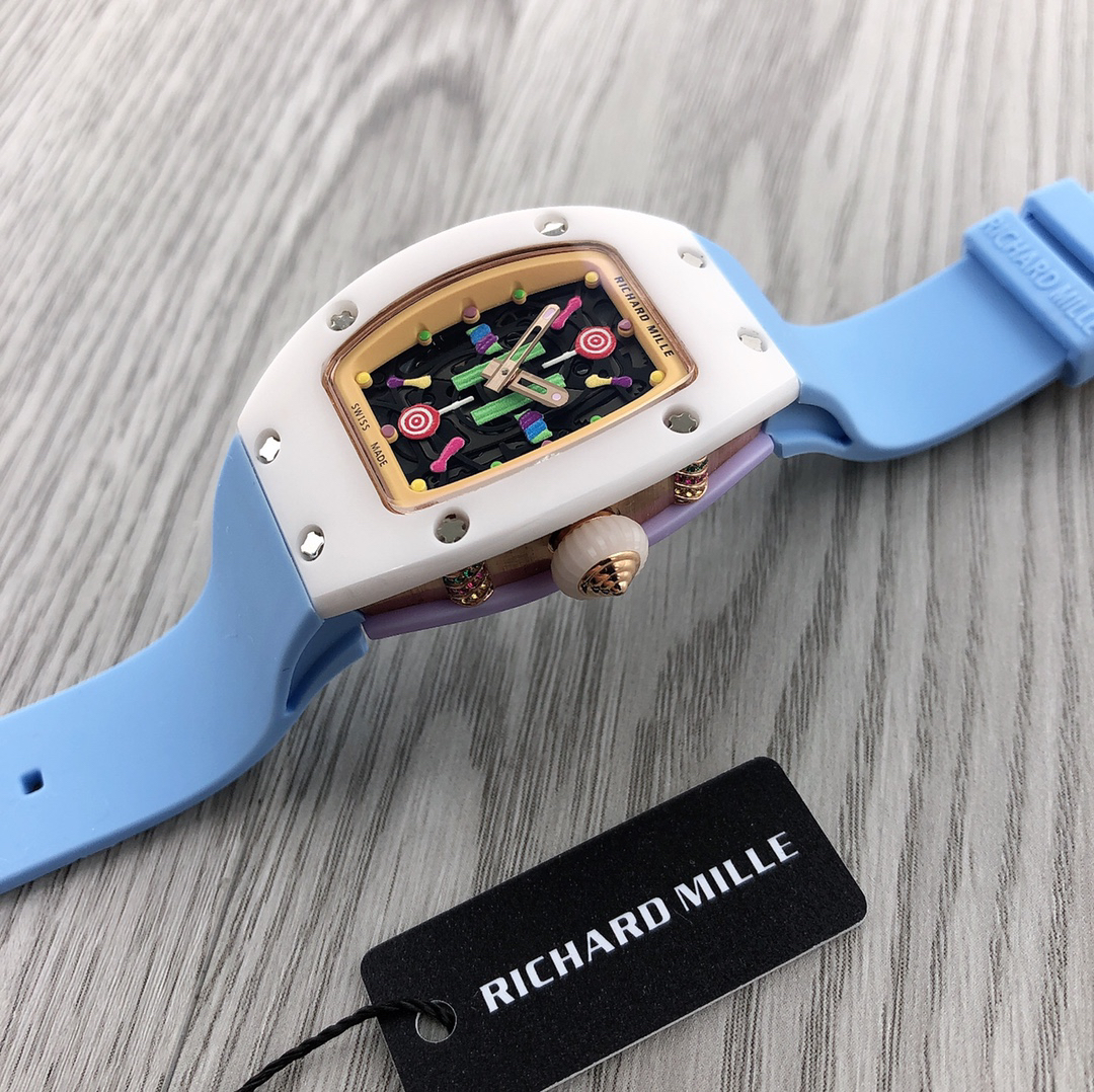 [TOP] Richard Mille RM-07 Watch - Blue - 711 Luxury