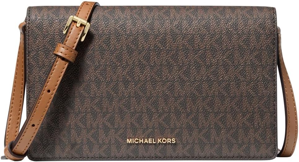 Michael Kors Womens Jet Set Medium Flap Crossbody Bag